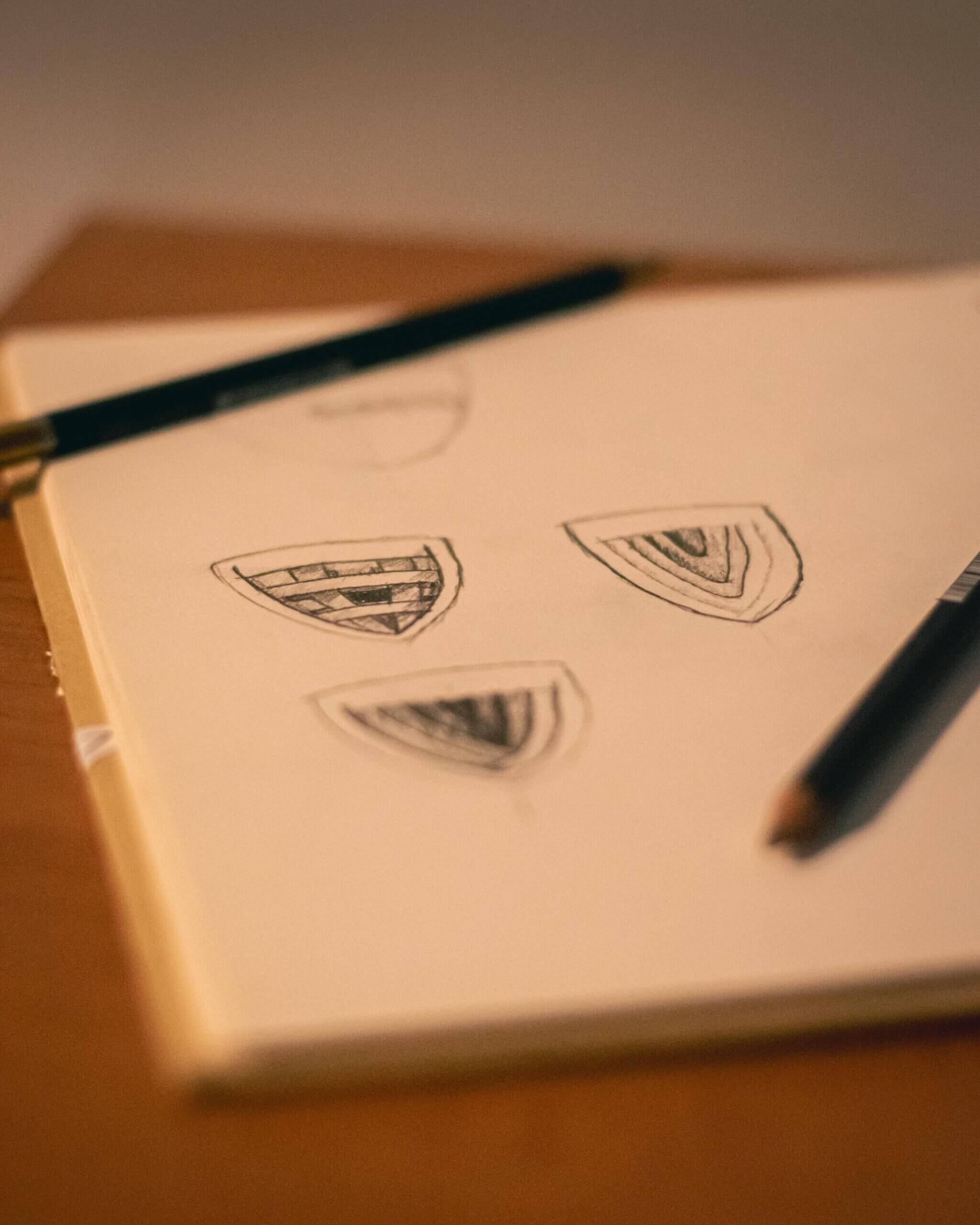 Szkic emblematu VW Bonito